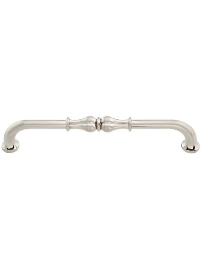 Bella Cabinet Pull - 6 1/4 inch Center-to-Center in Satin Nickel.